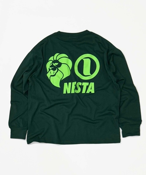 NESTA BRAND(ネスタブランド)の「【NESTA BRAND/ネスタブランド】ロゴプリント オーバーサイズ ロンT(Tシャツ/カットソー・キッズ・オフホワイト/杢グレー/ブラック/ホワイト系その他/ダークグリーン/ネイビー/ブラック系その他/チャコール・110cm/120cm/130cm/140cm/150cm/160cm)」の15枚目の写真