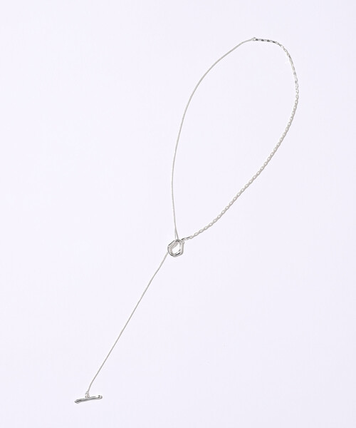 Firsthand（ファーストハンド）の「Firsthand/ファーストハンド ダブルチェーン マンテルネックレス（ネックレス・レディース・ゴールド/シルバー・ONE SIZE）」の4枚目の写真