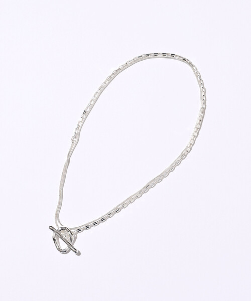 Firsthand（ファーストハンド）の「Firsthand/ファーストハンド ダブルチェーン マンテルネックレス（ネックレス・レディース・ゴールド/シルバー・ONE SIZE）」の3枚目の写真