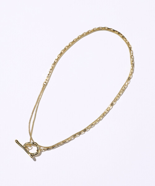 Firsthand（ファーストハンド）の「Firsthand/ファーストハンド ダブルチェーン マンテルネックレス（ネックレス・レディース・ゴールド/シルバー・ONE SIZE）」の12枚目の写真