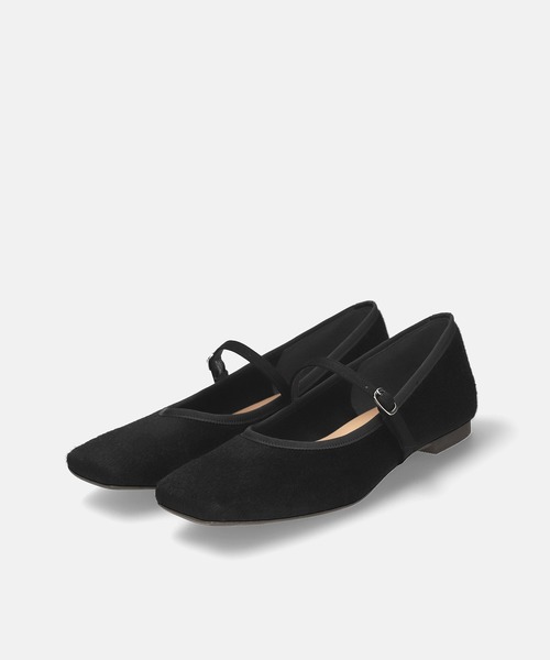 MAMIAN(マミアン)の「スクエアトゥ メリージェーン フラット(パンプス・レディース・レオパード/ブラック/ブラック系その他/シルバー/ブラック系その他2・24.5cm/24.0cm/23.5cm/23.0cm/25.0cm/22.5cm)」の8枚目の写真