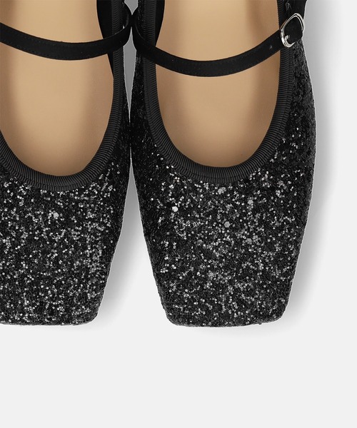 MAMIAN(マミアン)の「スクエアトゥ メリージェーン フラット(パンプス・レディース・レオパード/ブラック/ブラック系その他/シルバー/ブラック系その他2・24.5cm/24.0cm/23.5cm/23.0cm/25.0cm/22.5cm)」の22枚目の写真