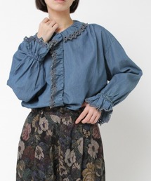 セール】B2921 バテンレースシャツジャケット（シャツ/ブラウス