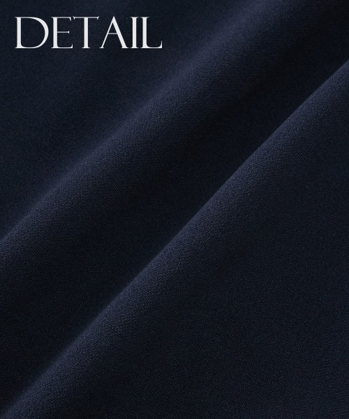 Nissen glamor（ニッセングラマー）の「【大きい胸専用】ウエストマークタイトワンピース（ポケット付）（ワンピース・レディース・ダークネイビー/ブラック・M/L/LL）」の16枚目の写真