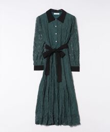 ももリズリサ・セシルマクビー・イング・マーキュリーデュオ等レディース服 MERCURYDUO（マーキュリーデュオ）の「レーススイッチングドレス