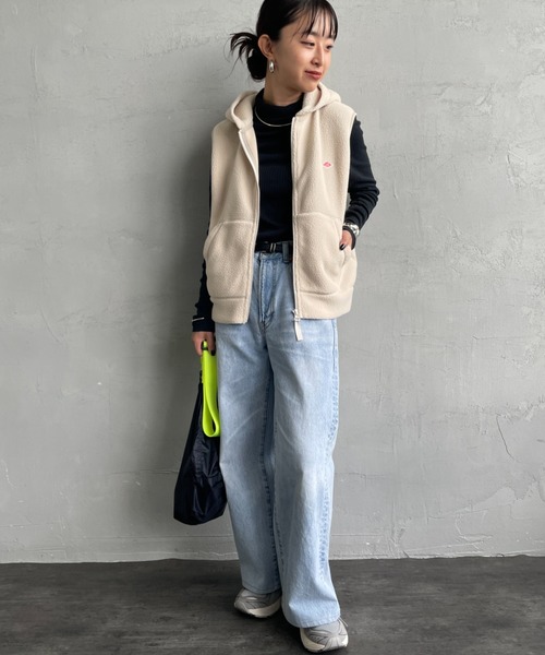 DANTON/ダントン] ポーラテック ジップ ベスト