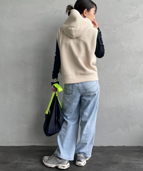 DANTON　ベスト Bshop｜DANTON | ダブルフェイスボア スタンドカラーベスト MEN