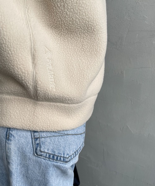 DANTON（ダントン）の「[DANTON/ダントン] ポーラテック ジップ ベスト（ベスト・レディース・アイボリー/ブラック・36）」の18枚目の写真