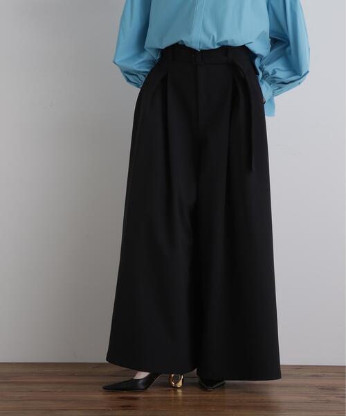 LE PHIL(ルフィル)の「ハイウエストワイドパンツ(その他パンツ・レディース・ネイビー/ブラック/ホワイト・0/1)」の3枚目の写真
