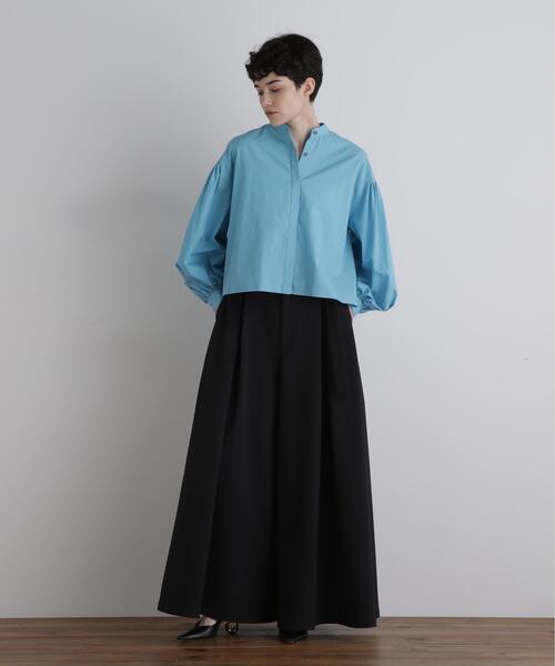 LE PHIL(ルフィル)の「ハイウエストワイドパンツ(その他パンツ・レディース・ネイビー/ブラック/ホワイト・0/1)」の4枚目の写真