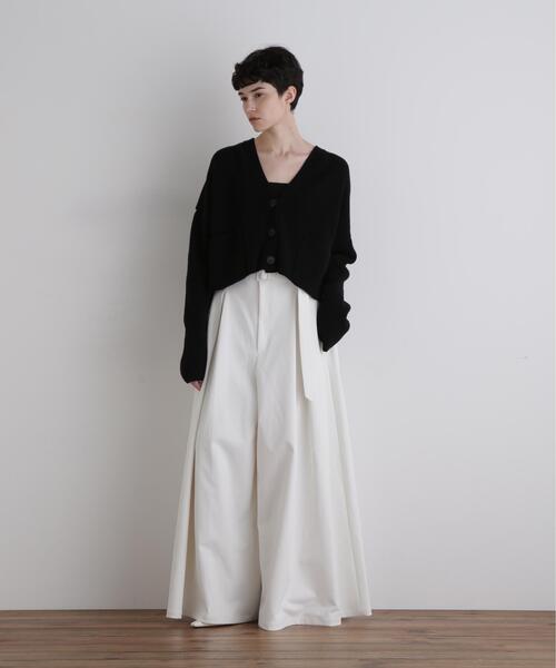 LE PHIL(ルフィル)の「ハイウエストワイドパンツ(その他パンツ・レディース・ネイビー/ブラック/ホワイト・0/1)」の10枚目の写真