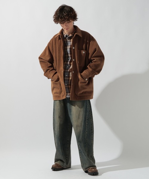 niko and ... リメイクカバーオール niko and（ニコアンド）の「【NKJ 2025SS】REMAKE COVERALL