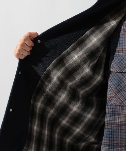 niko and...（ニコアンド）の「ウーリーテックカバーオール（カバーオール・メンズ・ネイビー/スモーク/キャメル・MEDIUM/LARGE）」の21枚目の写真