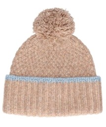 milsa（ミルサ）の「milsa/ミルサ ビーニーポンポン ニット帽 254061215（ニットキャップ/ビーニー）」