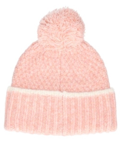 milsa（ミルサ）の「milsa/ミルサ ビーニーポンポン ニット帽 254061215（ニットキャップ/ビーニー・レディース・ホワイト/ピンク/ブラック/グレー/ライトブラウン・FREE）」の6枚目の写真