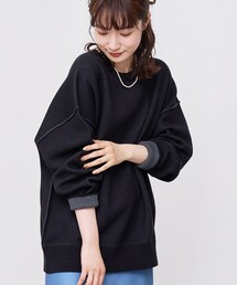 coen(コーエン)のスウェットライク2wayニット(ニット/セーター)