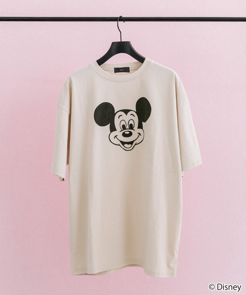 WCJ(ダブルシージェイ)の「Disney / SS TEE(Tシャツ/カットソー・レディース・カーキ/サックスブルー/グレー/イエロー/パープル/オレンジ/ホワイト/レッド/ブラウン/ピンク・FREE)」の18枚目の写真