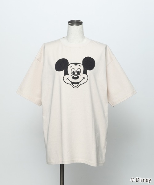WCJ(ダブルシージェイ)の「Disney / SS TEE(Tシャツ/カットソー・レディース・カーキ/サックスブルー/グレー/イエロー/パープル/オレンジ/ホワイト/レッド/ブラウン/ピンク・FREE)」の19枚目の写真