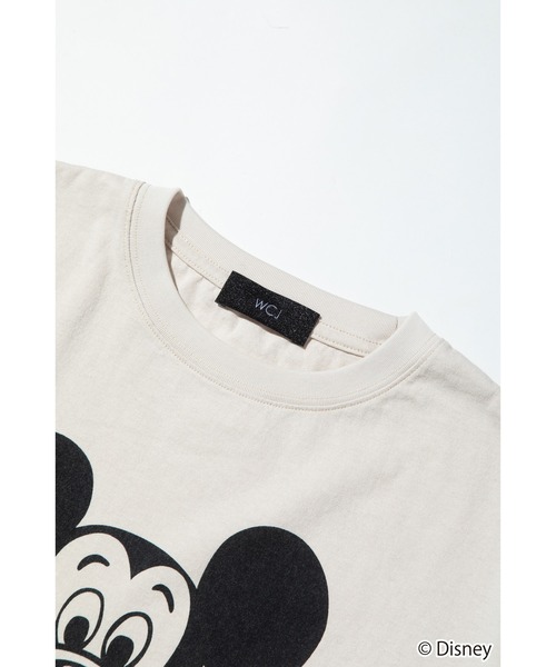 WCJ(ダブルシージェイ)の「Disney / SS TEE(Tシャツ/カットソー・レディース・カーキ/サックスブルー/グレー/イエロー/パープル/オレンジ/ホワイト/レッド/ブラウン/ピンク・FREE)」の22枚目の写真