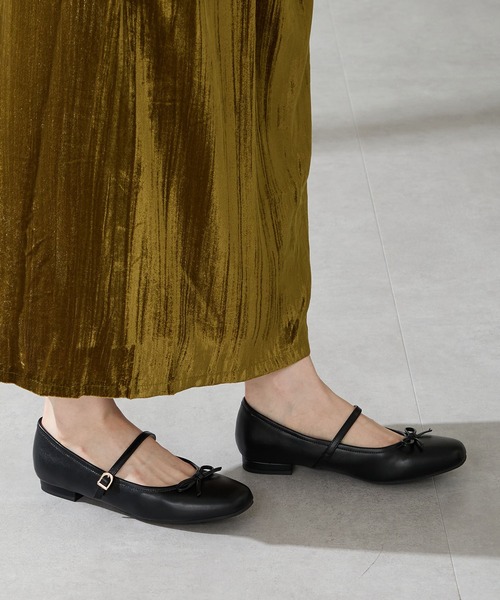 WA ORiental TRaffic（ダブルエーオリエンタルトラフィック）の「2025秋冬新作 メリージェーン バレエパンプス /52313（パンプス・レディース・グリーン/グレー/ブラック・34/35/36/37/38/39/40/41/42）」の12枚目の写真