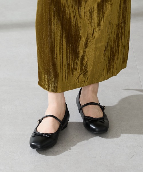 WA ORiental TRaffic（ダブルエーオリエンタルトラフィック）の「2025秋冬新作 メリージェーン バレエパンプス /52313（パンプス・レディース・グリーン/グレー/ブラック・34/35/36/37/38/39/40/41/42）」の14枚目の写真