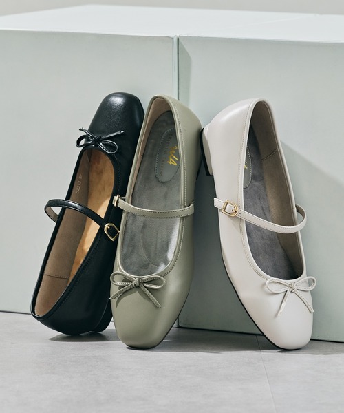 WA ORiental TRaffic（ダブルエーオリエンタルトラフィック）の「2025秋冬新作 メリージェーン バレエパンプス /52313（パンプス・レディース・グリーン/グレー/ブラック・34/35/36/37/38/39/40/41/42）」の11枚目の写真