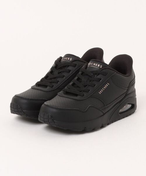 SKECHERS(スケッチャーズ)の「《SKECHERS》53 UNO-BANKSIA LUXE(スニーカー・レディース・ホワイト/ブラック・23.0cm/23.5cm/24.0cm/24.5cm/25.0cm/22.5cm)」の2枚目の写真