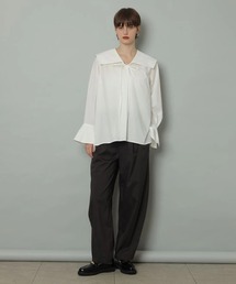 CADUNE | 梳毛カーヴィーパンツ(その他パンツ)