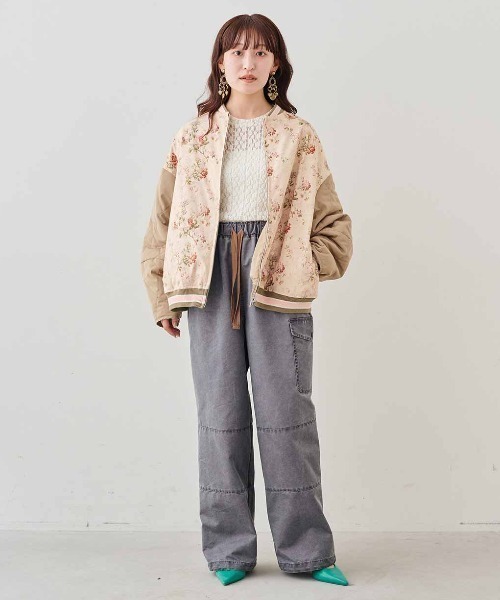 MEDE19F（メデジュウキュウ）の「ＭＥＤＥ１９Ｆ　レース切り替えトップス（その他トップス・レディース・ブラック/アイボリー・L/M/LL）」の7枚目の写真