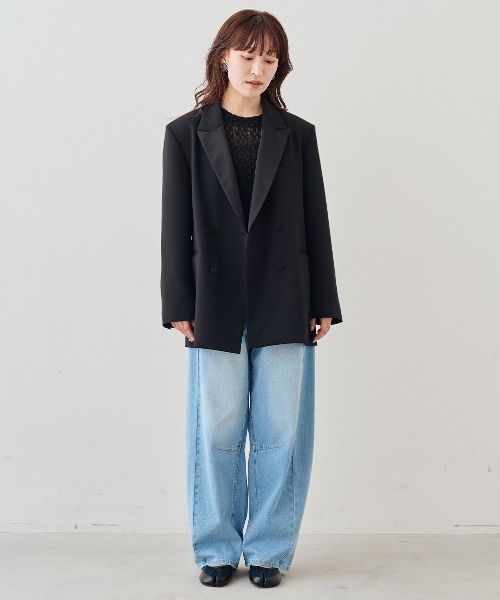 MEDE19F（メデジュウキュウ）の「ＭＥＤＥ１９Ｆ　レース切り替えトップス（その他トップス・レディース・ブラック/アイボリー・L/M/LL）」の9枚目の写真