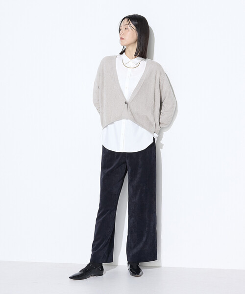 Gabardine K.T(ギャバジンケーティー)の「マイクロスパン タックボリューム袖のブラウス(シャツ/ブラウス・レディース・ライトグレー/ブラック/オフホワイト・9号/7号)」の18枚目の写真
