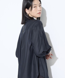 Gabardine K.T | マイクロスパン タックボリューム袖のブラウス(シャツ/ブラウス)