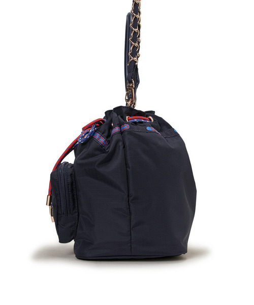 LeSportsac(レスポートサック)の「W DRAWSTRING CHAIN BAG アビスフロストCD(ショルダーバッグ・レディース・ブルー・FREE)」の5枚目の写真