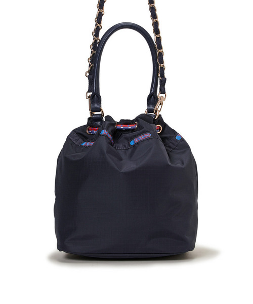 LeSportsac(レスポートサック)の「W DRAWSTRING CHAIN BAG アビスフロストCD(ショルダーバッグ・レディース・ブルー・FREE)」の6枚目の写真