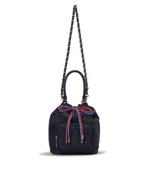 LeSportsac(レスポートサック)の「W DRAWSTRING CHAIN BAG アビスフロストCD(ショルダーバッグ・レディース・ブルー・FREE)」の7枚目の写真