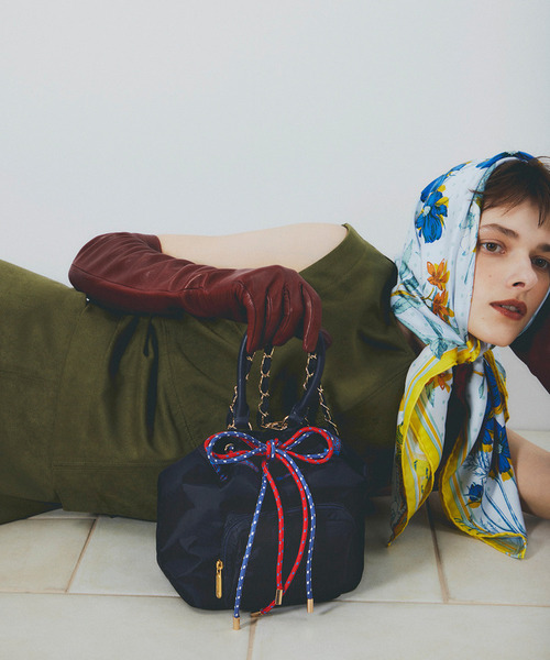 LeSportsac(レスポートサック)の「W DRAWSTRING CHAIN BAG アビスフロストCD(ショルダーバッグ・レディース・ブルー・FREE)」の12枚目の写真