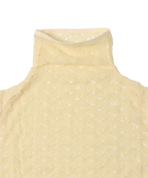 DRESSLAVE(ドレスレイブ)の「sleeveless pull & armwarmer(スリーブレスレースプルオーバー&アームウォーマー)(Tシャツ/カットソー・レディース・ブラック/ベージュ・38)」の12枚目の写真