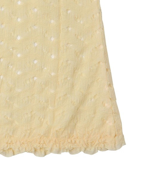 DRESSLAVE(ドレスレイブ)の「sleeveless pull & armwarmer(スリーブレスレースプルオーバー&アームウォーマー)(Tシャツ/カットソー・レディース・ブラック/ベージュ・38)」の14枚目の写真