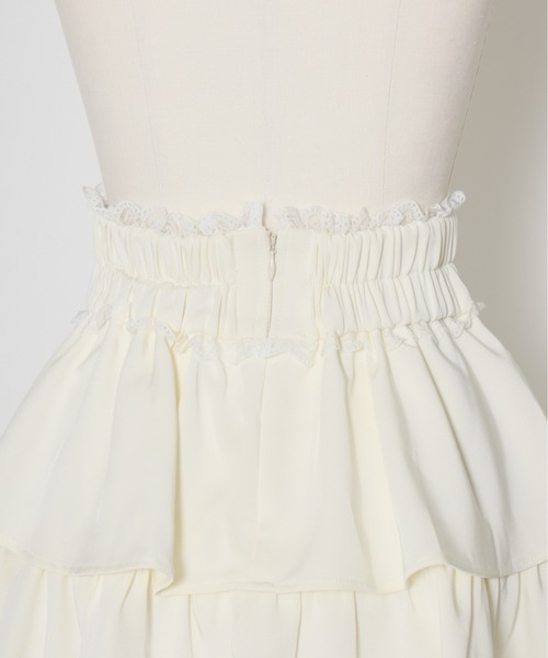 Fiorforte（フィオルフォルテ）の「petit rose tiered skirt（スカート・レディース・ピンク/ホワイト・MEDIUM/SMALL）」の11枚目の写真