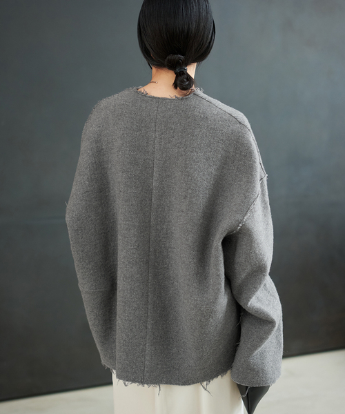 plage(プラージュ)の「R’IAM シルエットブラウス(シャツ/ブラウス・レディース・アイボリー/チャコールグレー・FREE)」の15枚目の写真