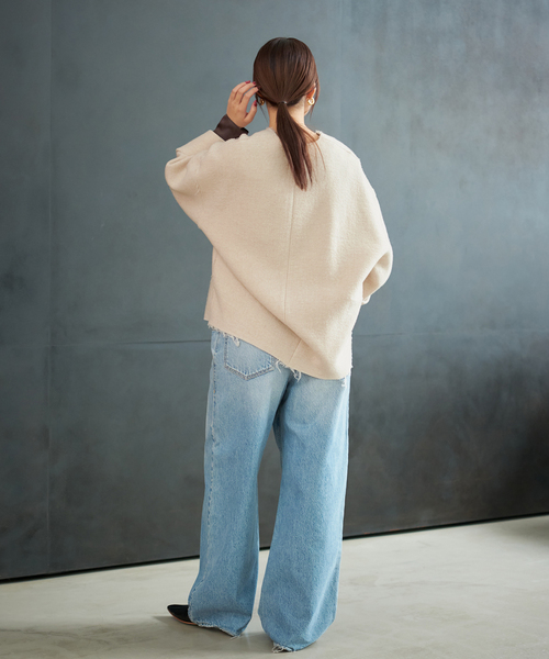 R'IAM シルエットブラウス plage（プラージュ） ブラウス シャツ R'IAM シルエットブラウス