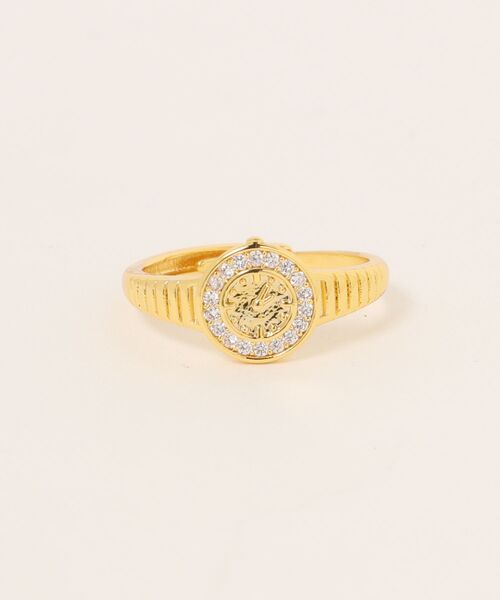 Burner(バーナー)の「【Sonu jewelry(ソヌジュエリー)】クラシカルウォッチモチーフ 調整リング oku-ring-2-2(リング・レディース・ゴールド/ホワイト系その他3/レッド系その他/ホワイト系その他2/ブラック系その他/ホワイト系その他/ホワイト/ブルー系その他/グリーン系その他/ゴールド系その他/ゴールド系その他2/ブラック系その他2・FREE)」の11枚目の写真