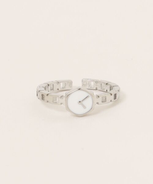 Burner(バーナー)の「【Sonu jewelry(ソヌジュエリー)】クラシカルウォッチモチーフ 調整リング oku-ring-2-2(リング・レディース・ゴールド/ホワイト系その他3/レッド系その他/ホワイト系その他2/ブラック系その他/ホワイト系その他/ホワイト/ブルー系その他/グリーン系その他/ゴールド系その他/ゴールド系その他2/ブラック系その他2・FREE)」の5枚目の写真