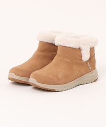 【SKECHERS】スケッチャーズ SLIP-INS:ON THE GO STELLAR - DAPHNE(スリップインズ:オンザゴー ステラ - ダフネ)防水ファーブーツ 144740