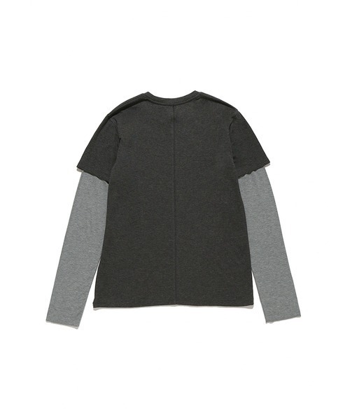 【完売】ヘノン◆Henon.◆レイヤードTシャツ◆LAYERED T-SHIRT LAYERED T-SHIRT（Tシャツ/カットソー）｜Henon.（ヘノン）の