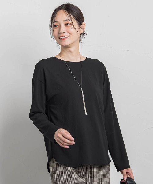 LAUTREAMONT（ロートレアモン）の「ノルディスジョーゼットブラウス（シャツ/ブラウス・レディース・ブラック/ホワイト・9号）」の10枚目の写真
