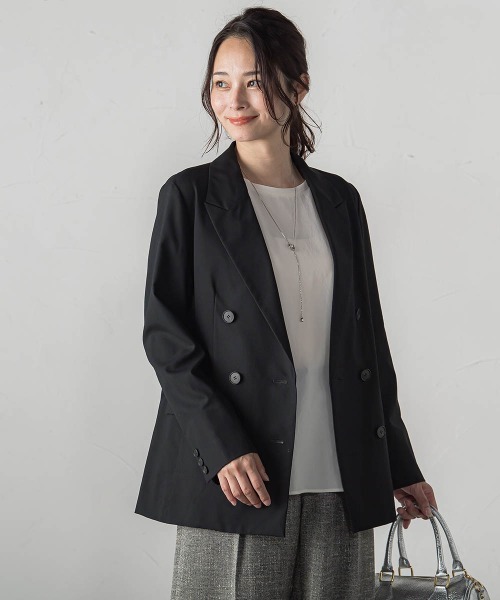 LAUTREAMONT（ロートレアモン）の「ノルディスジョーゼットブラウス（シャツ/ブラウス・レディース・ブラック/ホワイト・9号）」の16枚目の写真