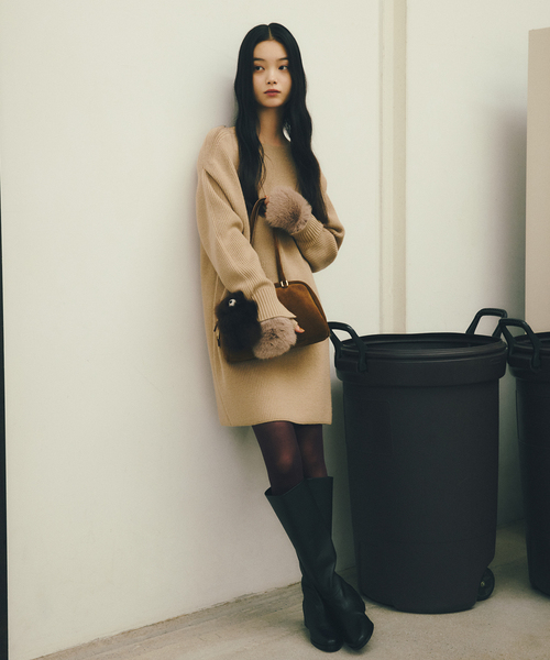 La TOTALITE（ラトータリテ）の「REMME/レメ レザーロングブーツ（ブーツ・レディース・ブラック/ブラウン・36/37/38）」の15枚目の写真