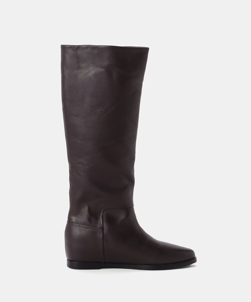 La TOTALITE（ラトータリテ）の「REMME/レメ レザーロングブーツ（ブーツ・レディース・ブラック/ブラウン・36/37/38）」の4枚目の写真