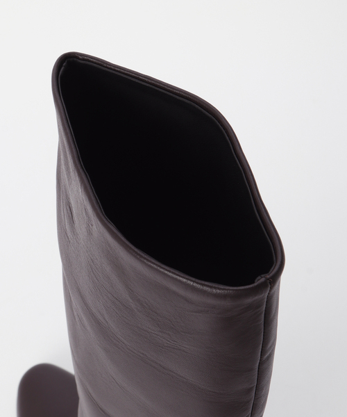 La TOTALITE（ラトータリテ）の「REMME/レメ レザーロングブーツ（ブーツ・レディース・ブラック/ブラウン・36/37/38）」の6枚目の写真